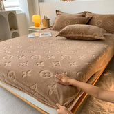 LuxeCloud™ Milk-Velvet Sheet